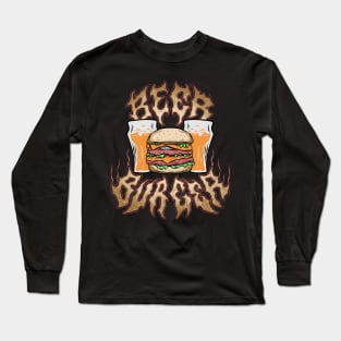 BEER BURGER Long Sleeve T-Shirt